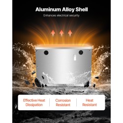 Akkuboxi alumiiniseoskuorinen 24/31-kokoluokan akuille maastoautoihin ja kuorma-autoihin