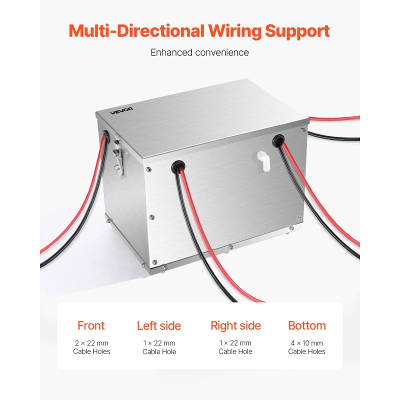 Akkuboxi alumiiniseoskuorinen 24/31-kokoluokan akuille maastoautoihin ja kuorma-autoihin
