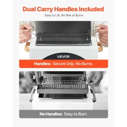 Kuumakuivain työkaluille 2 l 0–220 °C ajastin 5–60 minuuttia