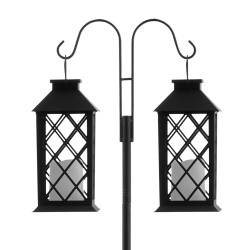 Teline lintulaudoille säänkestävä teräs kahdeksan kappaleen setti korkeus 2337 mm