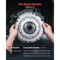 Kytkinsarja yksilevykytkin Smart-malleihin Forfour Fortwo 2004–2007