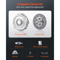 Kytkinsarja yksilevykytkin Smart-malleihin Forfour Fortwo 2004–2007