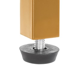 Konsolipöytä karkaistusta lasista metallirunkoinen kaksitasoinen kultainen seinäkiinnikkeellä