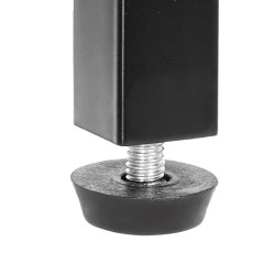 Lasinen 2 tasoinen konsolipöytä karkaistu lasi metallirunko eteiseen