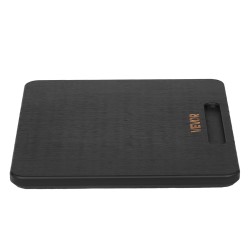 Keittiön liukutaso puulevy 267 330 mm musta 18 kg kantava kumipyörillä