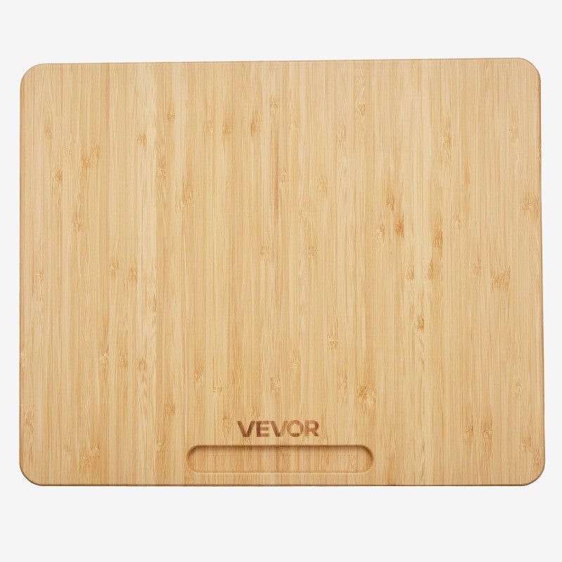 Keittiölaitteiden liukualusta luonnonpuusta kumipyörillä 330 x 406 mm 18,14 kg