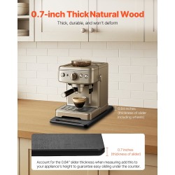 Keittiökonealusta musta keskikokoinen kantaa kahdeksantoista kilogrammaa pehmeillä kumipyörillä ontolla kahvalla