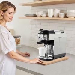 Työtasoalusta luonnonpuinen kumipyörillä koko 368x191x21 mm 18 kg kantavuus