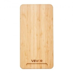 Työtasoalusta luonnonpuinen kumipyörillä koko 368x191x21 mm 18 kg kantavuus