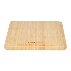 Liukulevy keittiökoneille luonnonpuu 406 x 305 mm kumipyörillä 18 kg kantavuus