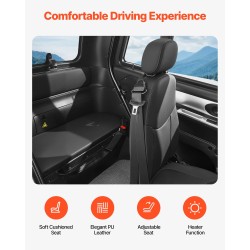 3-pyöräinen suljettu sähköskootteri kolmipaikkainen 1500W 60 km toimintasäde 295 kg kantavuus