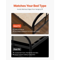 Sängyn pohjalevy puinen 10 mm 8-osainen yhden hengen taitettava