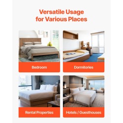 Sängyn pohjalevy puinen 10 mm 8-osainen yhden hengen taitettava