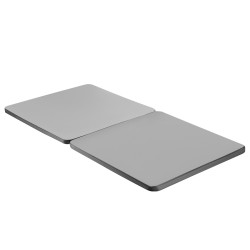 Patjatuki twin-kokoinen 2-osainen puisilla 38 mm säleillä 200D-kankaalla