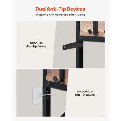 5-tasoinen L-muotoinen kulmakirjahylly musta metallirunko ruskeat puuhyllyt