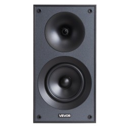 Hyllykaiuttimet 5 25 tuumaiset passiiviset MDF kotelot paripakkaus 300W 8