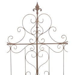 Kaunis rustiikkinen metallinen puutarhan säleikkö mandevillalle 133 cm