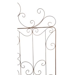 Kaunis rustiikkinen metallinen puutarhan säleikkö mandevillalle 133 cm