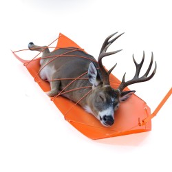 Vetoreki PE-materiaali 1850x580 mm 250 kg kantavuus maasto ja pihakäyttöön