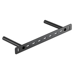 Teräksiset kelluvat hyllykiinnikkeet 16 tuumaa 2 kpl 68 kilogramman kantavuus