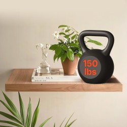 Seinähyllyille teräksiset piilokiinnikkeet 22 tuuman 2 kpl 68 kg kantavuus