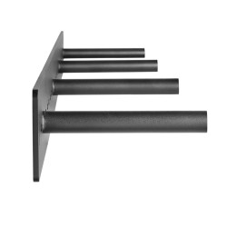 Kelluva hyllytuki ruostesuojattu teräs 1168 mm 104 kg 1 kpl