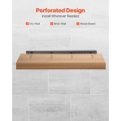 Kelluva hyllytuki ruostesuojattu teräs 1168 mm 104 kg 1 kpl