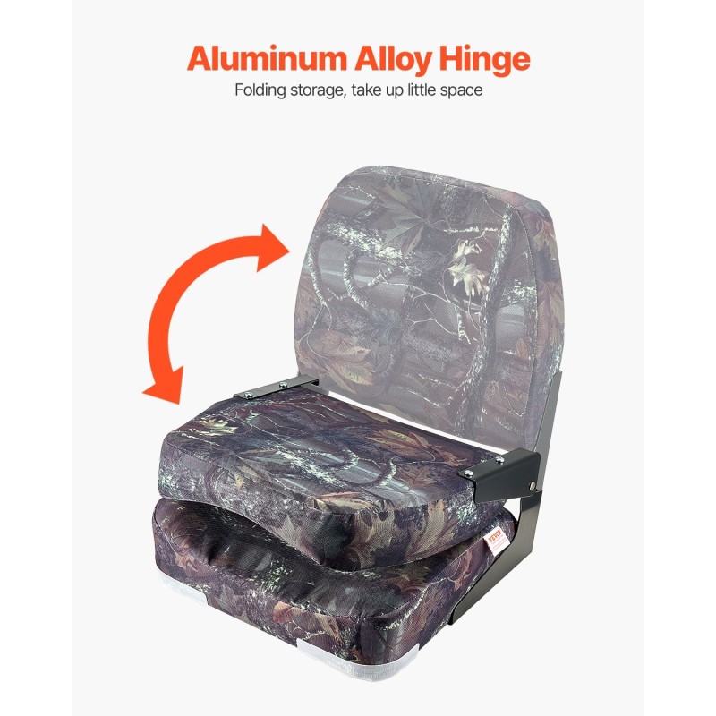 Taitettava venetuoli 2 kpl matalaselkäinen PU-polyesterikangas vaahtomuovipehmuste PP-runko maastokuvioitu