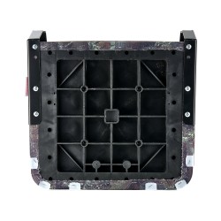 Taitettava venetuoli 2 kpl matalaselkäinen PU-polyesterikangas vaahtomuovipehmuste PP-runko maastokuvioitu