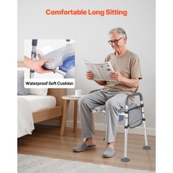 Sängynvierus-wc teräsrunko säädettävä korkeus ja leveys 227 kg 5L ämpäri