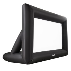 Puhallettava elokuvanäyttö 4 3 m 600D valkokangas ulkokäyttöön ja sisäkäyttöön