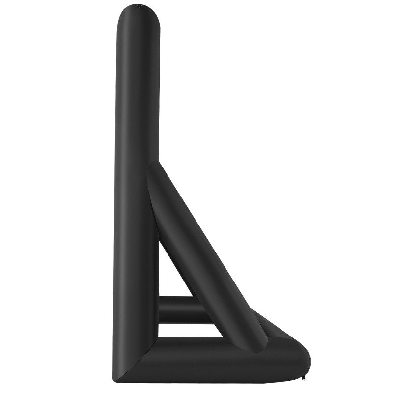 Ilmatäytteinen 600D-valkokangas 16:9 386 x 217 cm pestävä