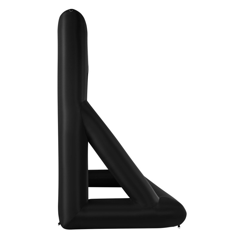 Ilmatäytteinen 20 jalan elokuvakangas valkoinen 600D musta 210D runko ulkokäyttöön ja sisäkäyttöön