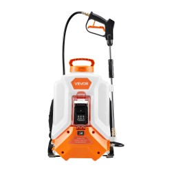 Akkukäyttöinen reppuruisku 16 l korkeatiheyksinen polyeteenisäiliö säädettävä paine