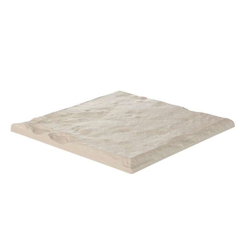 Puutarhan askelkivet 8 kpl PC- ja ABS-muovihartsista 395×395×26 mm beige