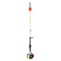 Bensiinikäyttöinen oksasaha kaksitahtinen 33 cm³ 20,3 cm laippa pituussäädettävä AL6063 alumiinivarsi