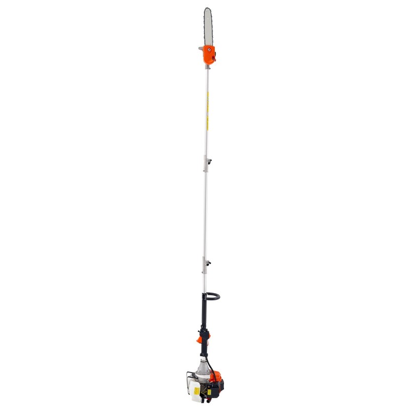 Jatkovarsisaha bensiinikäyttöinen 43 cc 2-tahti 30,48 cm terälaippa 3,66 m jatkovarsi