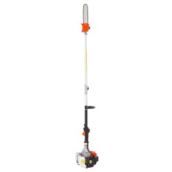 Jatkovarsioksasaha bensiinikäyttöinen 43 cc 25,4 cm laippa 2,08–3,58 m