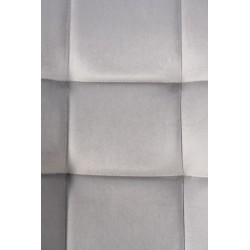 Tyylikäs samettinen ruokapöydän tuoli Antibes mukavalla selkänojalla