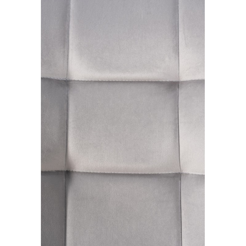 Tyylikäs samettinen ruokapöydän tuoli Antibes mukavalla selkänojalla