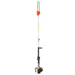 Bensiinikäyttöinen teleskooppinen oksasaha 25 cm3 30,5 cm laippa alumiiniseosvarsi