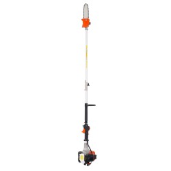 Bensiinikäyttöinen jatkovartinen oksasaha 25 cm3 2-tahtinen 20,3 cm laippa 2–2,74 m