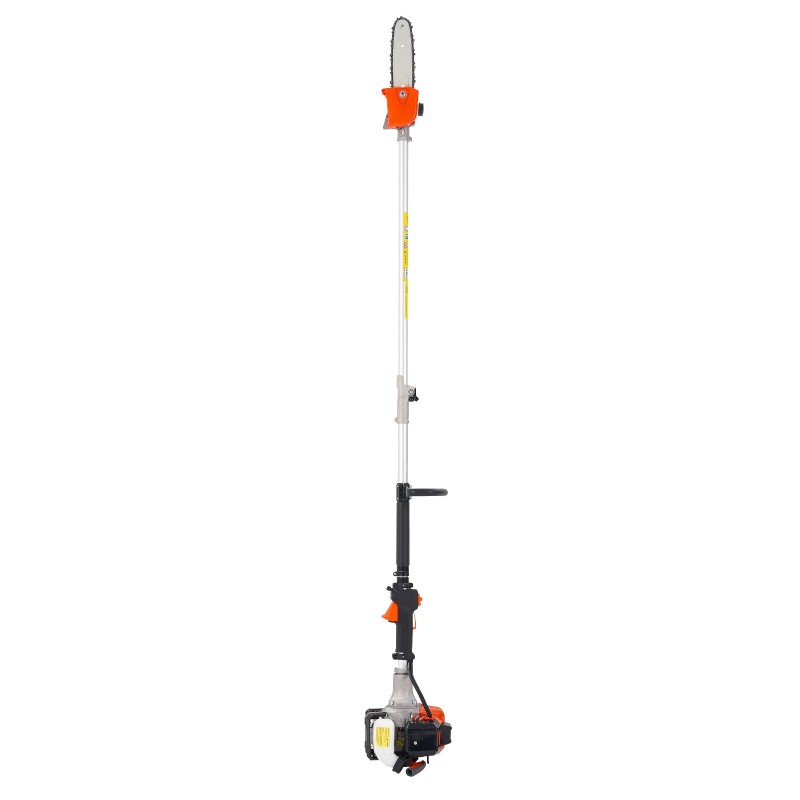 Bensiinikäyttöinen jatkovartinen oksasaha 25 cm3 2-tahtinen 20,3 cm laippa 2–2,74 m