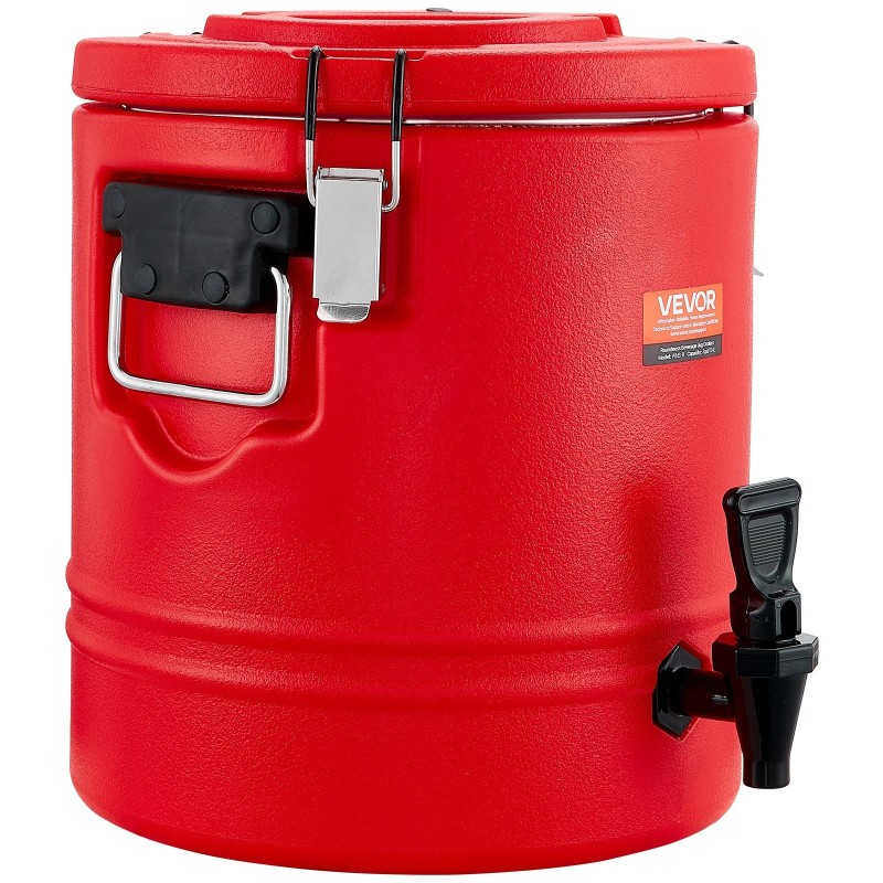 Eristetty juoma-annostelija 11,4 l 304-ruostumaton teräs kuumille ja kylmille juomille