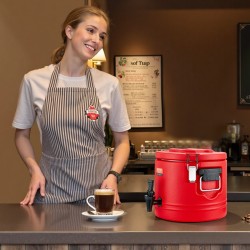 Eristetty kahdeksan litran juoma-astia ruostumaton teräs vuototiivis hana