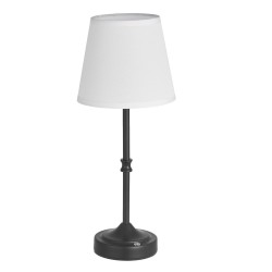 Langattomat pöytävalaisimet kangasvarjostimella 2 kpl 5200mAh 2700 3000K lämmin valo