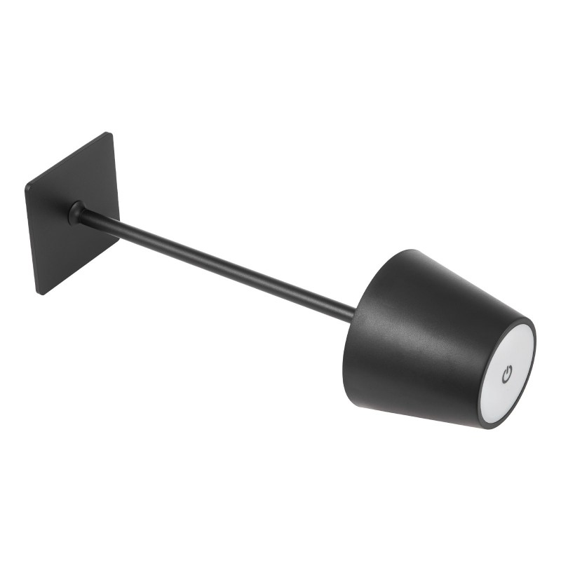 Pöytävalaisimet langattomat ladattavat portaaton himmennys 2 kpl musta 5200 mAh akku 3000–6500K