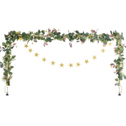 Pöytäkaariteline teräs neliöputki säädettävä pituus 71–249 cm korkeus 33–106 cm puristimilla