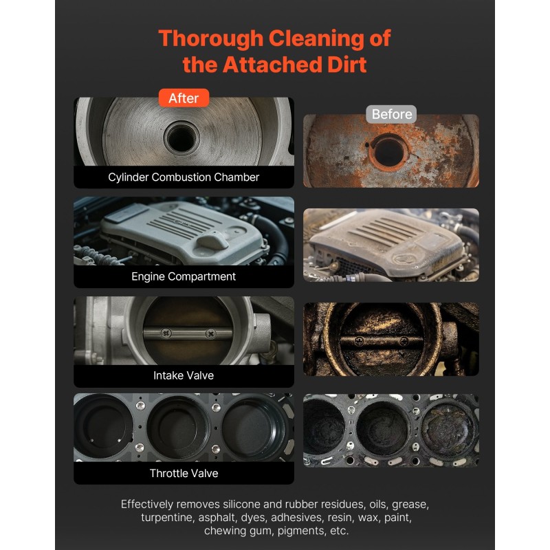 Kuivajääpuhalluskone pyörillä liikuteltava 7,5 kg kapasiteetti 0–3,2 kg/min syöttö 4 vaihdettavaa suutinta