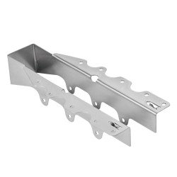 Kasvotukeen asennettavat palkkikannattimet pinnoitettu ulkokäyttöön 40x199mm puutavaralle 50 kpl